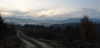 Vágáshuta-naplemente